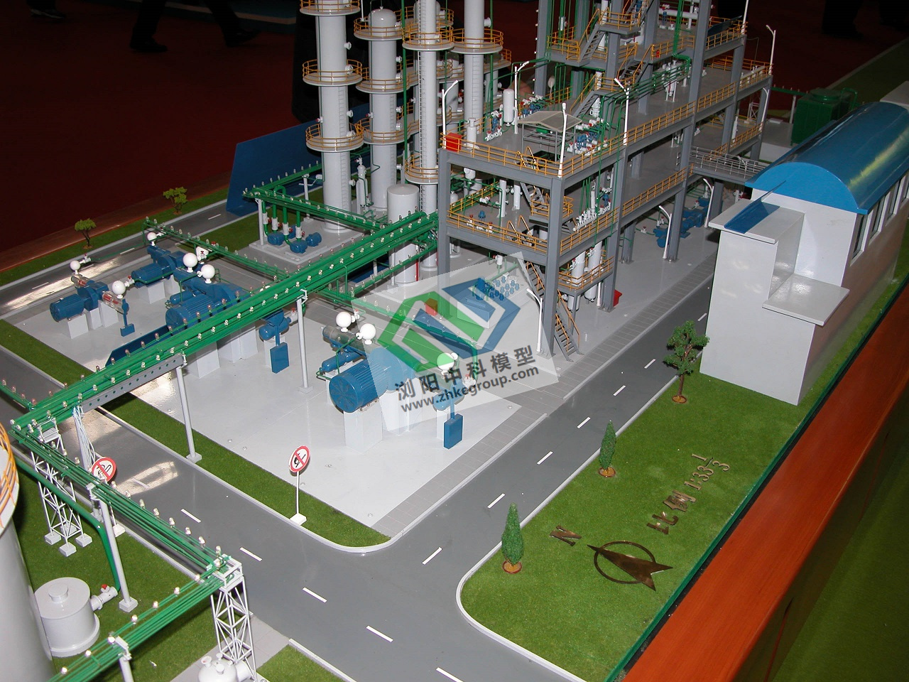 化工園區(qū)沙盤模型